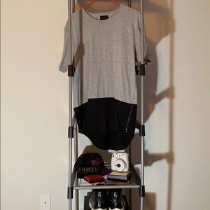 Decibel Long Tee w/ zippers on the side